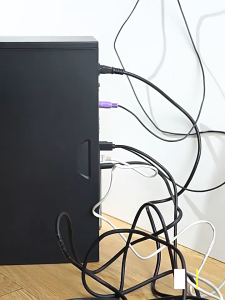 SG Cable Management Sleeves  Split Cord Protector  Wire Loom Tubing for USB  Cable Power TPE Thicher Protective cover