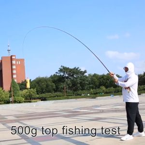 Bingolife Saku Ultra Pendek Tiang Tangan Portabel Super Short Section Carbon Mini Fishing Rod Hanya 40cm