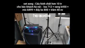 BÁN LỖ lấy tương tác .. vang số ETC K450 - K 450 - B3 777 cao cấp nhập khẩu loại một sử lý âm mạnh có phần mềm hiện đ