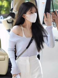 PEIXI | Off Shoulder Knit Sweater