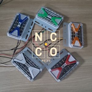 Lampu LED Bak Samping Truk Lampu Sein Running 24 Volt Type V