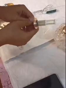 Lampu mewah lampu kamar tidur mewah lampu samping tempat tidur ruang makan lampu kristal ruang tamu dekorasi bunga LED lampu gantung kecil