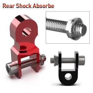 Modified Motorcycle Rear Shock Absorber Suspension Booster Aluminum Alloy Height Enhancer Extension Extender Slider with Screw