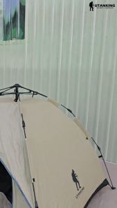 UtanKing™ 2m x 2m Fully Automatic Tent 2 Doors Camp Auto Outdoor UV Foldable Khemah Auto Tents Camping Khemah Tidur