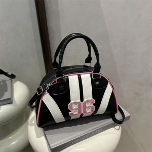 Túi Đeo Chéo Thể Thao Dung Tích Lớn Thường Ngày Cho Nữ Túi Bowling Đơn Vai Túi Đeo Chéo Thời Trang Thường Ngày Cho Nữ