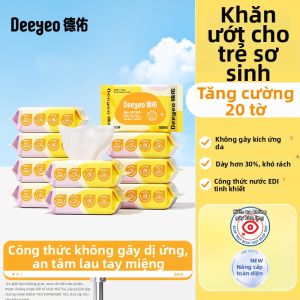 DEYOU | Khăn Lạc Tay Miệng Cho Trẻ Sơ Sinh/Trẻ Nhỏ 20 Cái
