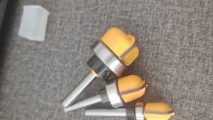 3pcs 6.35mm Shank Bowl Tray Template Wood Router Bit 1/4 Set Corner Rounding Milling Cutter Carbide Alloy Woodworking Tools