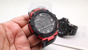 Bonus Box Jam Tangan Pria Digital Lasika Original 649 Sport Water Resistant