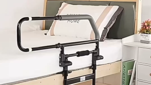 BED RAILS FLIP DOWN WITH LEG SUPPORT FL 5864: [🇸🇬GETS] ♿️ GETS SAFETY BED RAILS FOR ELDERLY PREGNANT WOMEN OR PATIENTS