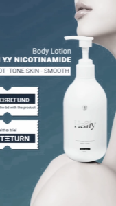 【BUY1 TAKE1】 Hally Nicotinamide Body Lotion for Brightening and Evening Skin Tone 250ml