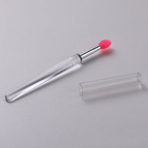 Nail Arts Silicone Applicator Sticks Reusable Chrome Glitter Applying Manicure Tool New Easy-Daub Pigment Silicone Nail Brush