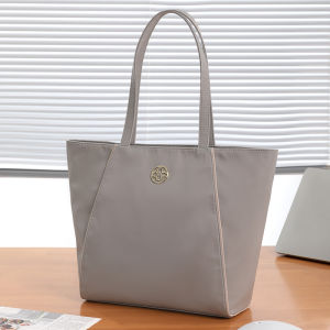 Oxford Cloth Large Capacity Korean Style Tote Bag Womens 2025 New Commuter Bag Lightweight Waterproof Single Shoulder Bag