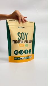 (ส่งฟรี) enne Soy Protein Isolate Plus Prebiotic Fiber : ผสมพรีไบโอติกส์ :1 ซอง ขนาด 908g : โปรตีนพืช | ไม่เติมแต่ง ไลไขมัน ไม่มีน้ำตาล ไม่สากคอ