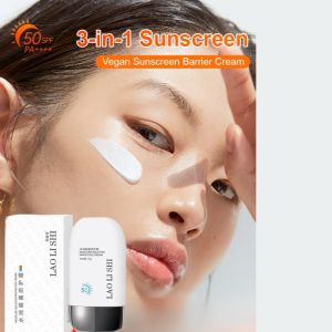 Whitening Sunscreen SPF 50 PA＋Intensive UV Sunblock Cream Refreshing Moisturizing Brightening Concealer Bare Primer