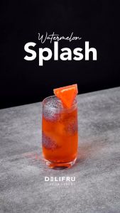Watermelon Syrup Delifru 1 Liter - Sirup Semangka Premium