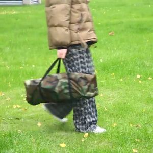 LOOGU 3Pcs/Set Folding Table and Chair Outdoor Portable Self-driving Camping Picnic Table Chair