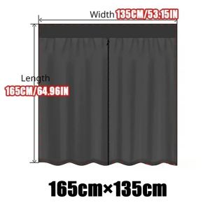 New Universal Magnetic Prevent Mosquito Fly Screen Net Camper Van Mosquito Curtain RV Tailgate Sunshade Net Insect Proof Curtain