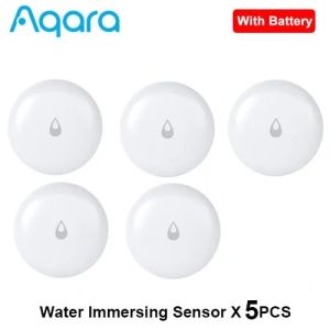 Aqara | Aqara IP67 Water Immersing Sensor ZigBee Flood Water Leak Detector Alarm Security Water Leak Sensor For MiHome Homekit APP