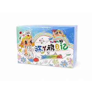New Tuaya Graffiti Diary Series Tuyaya Vinyl Blind Box Cute Collection Ornament Can Give Girls Healing Doll Gift Toys