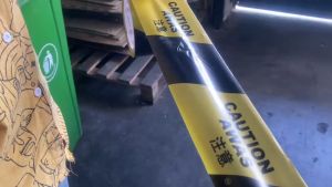 FIX #930 Barricade Caution Tape70MMX50MTR (Non-adhesive)