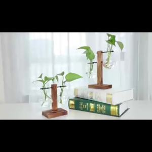 Glass Desktop Planter Bulb Vase Plant Propagation Stations Plant Terrarium Indoor Plants Home Office Desk Decor Gardening Gifts