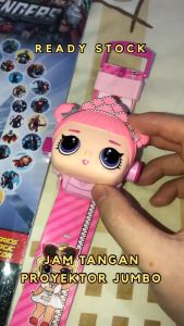 PROYEKTOR Jam Tangan 24 Gambar Jam Tangan Anak Laki-Laki Jam Fashion Anak Jam Proyektor Anak