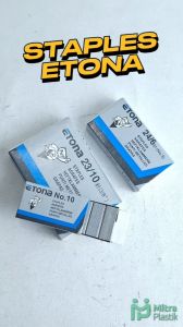 Staples Etona No 10 Isi Hekter / Stapler Kecil