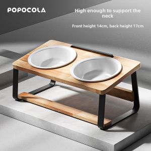 Popocola | Cervical Protection Raised Ceramic Pet Bowl
