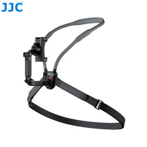 JJC Universal Neck Phone Holder Hands Free POV Vlog Selfie Mount Chest Neck Mount Holder for Video Recording Samsung DJI Gopro
