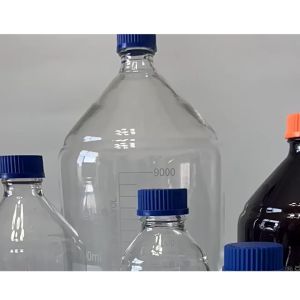 100/250/500ml Reagent Bottle For School Lab Graduated Glass Reagent Bottle Media Bottle