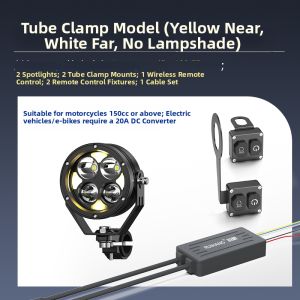 RUIHANG | Road Lighting External Laser High Power Near and Far Beam Motorcycle Spotlight