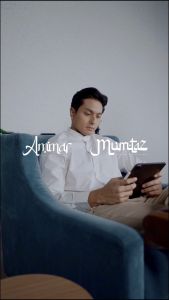 CUTOFF Mumtaz Kemeja Koko Cotton Kasual Basic Polos Pria Lengan 3/4