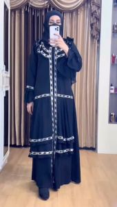New Gamis Abaya Turkey Dubai arab 892 Terbaru
