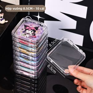 YOUKAMAN | Hộp Đựng Móng Tay Chống Bụi Kín Đậy Từ Nhựa Acrylic Trong Suốt