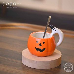 JOJO LIFE | Halloween Pumpkin Ceramic Mug