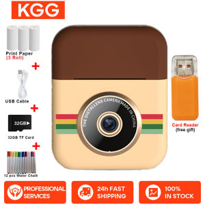 Kids Instant Printing Camera: A Mini Digital Camera With HD Video Recording & Dual Lens