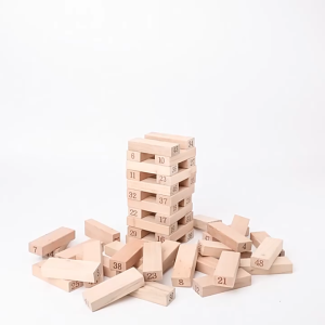 [Vijago] Đồ Chơi Rút Gỗ Loại Xịn 48 Thanh Số Màu Wood Toy Trò Chơi Nhóm Bạn Boardgame Đồ Chơi Trẻ Em