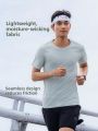 Decathlon Men's Sportswear Training Suit Quick Dry Breathable Short Sleeve Basketball Running Tight Clothes SAT2. 