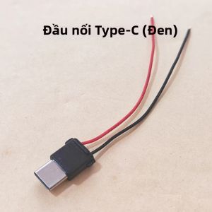 Đầu Nối Có Dây Type-C Nam 2Pin Kèm Dây Hàn Bộ 1/2/5 Chiếc Ổ Cắm Nữ Chống Nước Cho Thiết Bị Điện Tử Power Bank 4Pin Chuyên Dụng