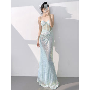 New High-End Elegant Evening Gown