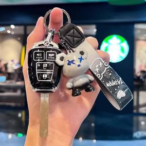 2/3/4 Buttons For Toyota Aqua Ractis Vitz RAV4 HiAce Land Cruiser 2010-2019 Car Remote Key Case Fob Shell Cover Holder Keychain