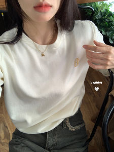 สไตล์เกาหลี ตัวอักษร งานปัก คอกลม เสื้อสเวตเตอร์ถัก ผ้าฝ้าย เบลนด์ ฤดูใบไม้ร่วง ฤดูหนาว ผู้หญิง แฟชั่น หลากหลาย แขนยาว เสื้อท่อนบน