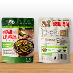 New Sweet and Sour Cucumber 300G Special Korean Style Pickles Dish Goes with Rice Cellar Pickles Pickled Cucumber with Soy Sauce Spicy Cucumber Cool