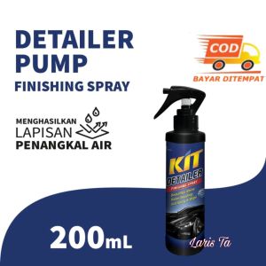 Detailer 200 ml/Kit Detailer/Pengkilap mobil Efek daun Talas/Pengkilap Mobil dan Motor -Laris Ta