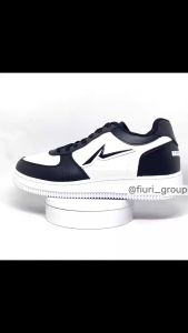 FIURI - ANDO - TRICKS 37-43 PUTIH HITAM - Sepatu Kets Pria