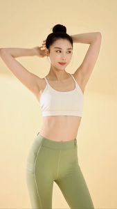 COSI COZY Bra olahraga yoga bra olahraga kamisol leher halter Lycra
