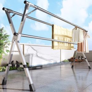 Foldable Extendable Stainless Steel Drying Rack