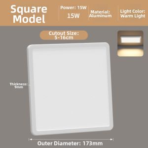 SIMCNC | Free-cutting Ultra-thin Spot Downlight for Home Ceiling