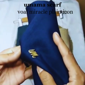 Umama Scarf Voal Icon LC Kerudung Segi Empat Polos Lasercut 110x110 Kerudung Segi Empat Voal Umama