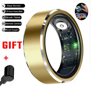 Smart Ring Gesture Control Function 10ATM Waterproof Heart Rate Blood Pressure Oxygen Sleep Monitoring Sports Fitness Smart Ring